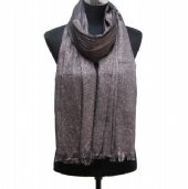 polyester/viscose scarf